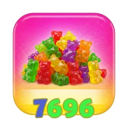 7696
